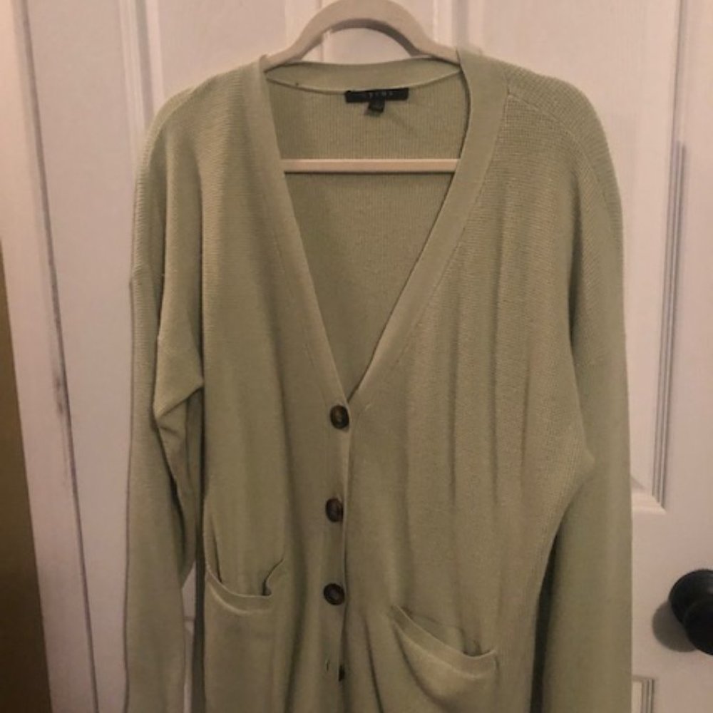 EUC Spring Green Cyrus Cardigan